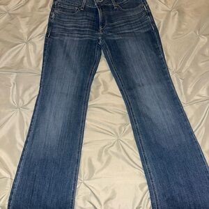 Ariat Women's Flare Jeans in Deep Blue